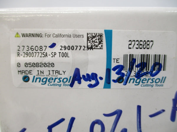 INGERSOLL 29007725A 2736087 NSMP
