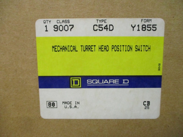 SQUARE D 9007 C54D Y1855 NSMP