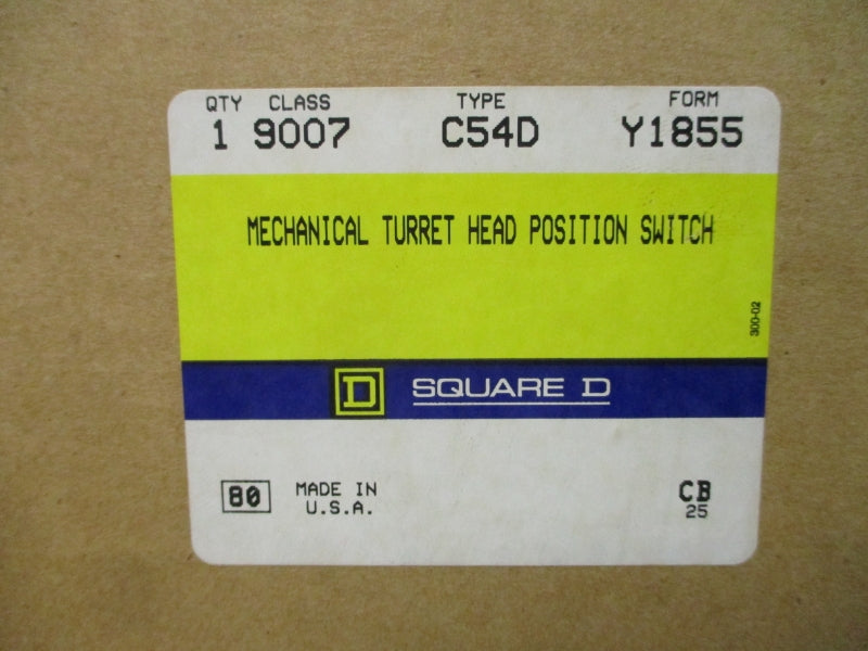 SQUARE D 9007 C54D Y1855 NSMP