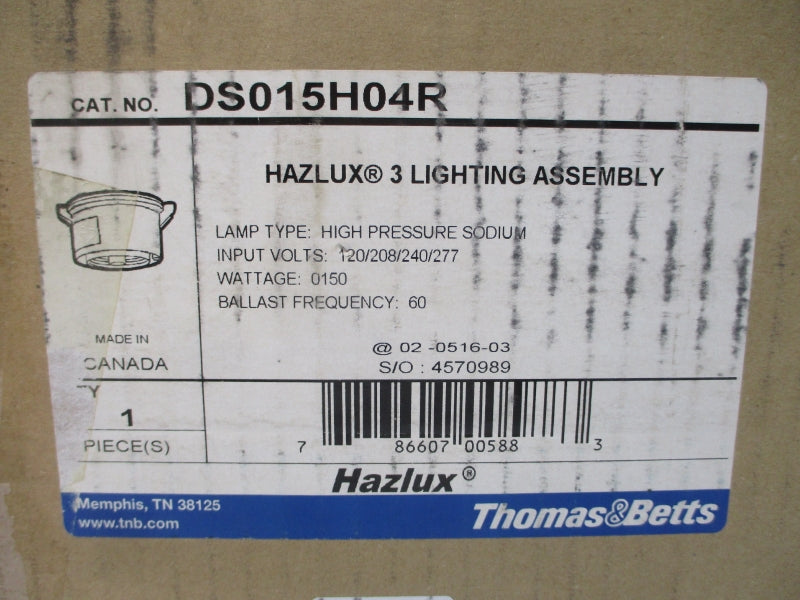 THOMAS&BETTS DS015H04R 277V 1.38A NSMP