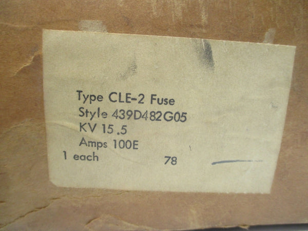 WESTINGHOUSE 439D482G05 CLE-2 100EA NSMP