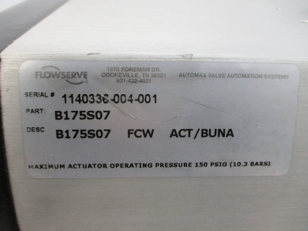 FLOWSERVE B175S07 150PSI NSNP