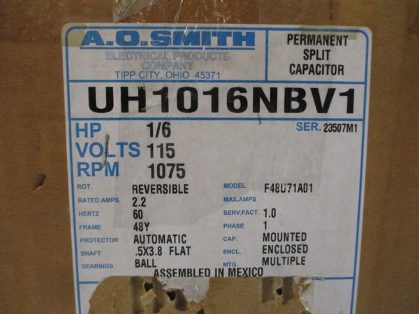 A.O.SMITH UH1016NBV1 F48U71A01 115V 2.2A NSMP