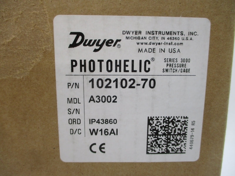 DWYER 102102-70 A3002 NSFS