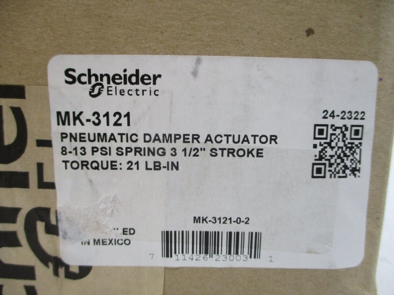 SCHNEIDER ELECTRIC MK-3121 8-13PSI 3-1/2" NSMP