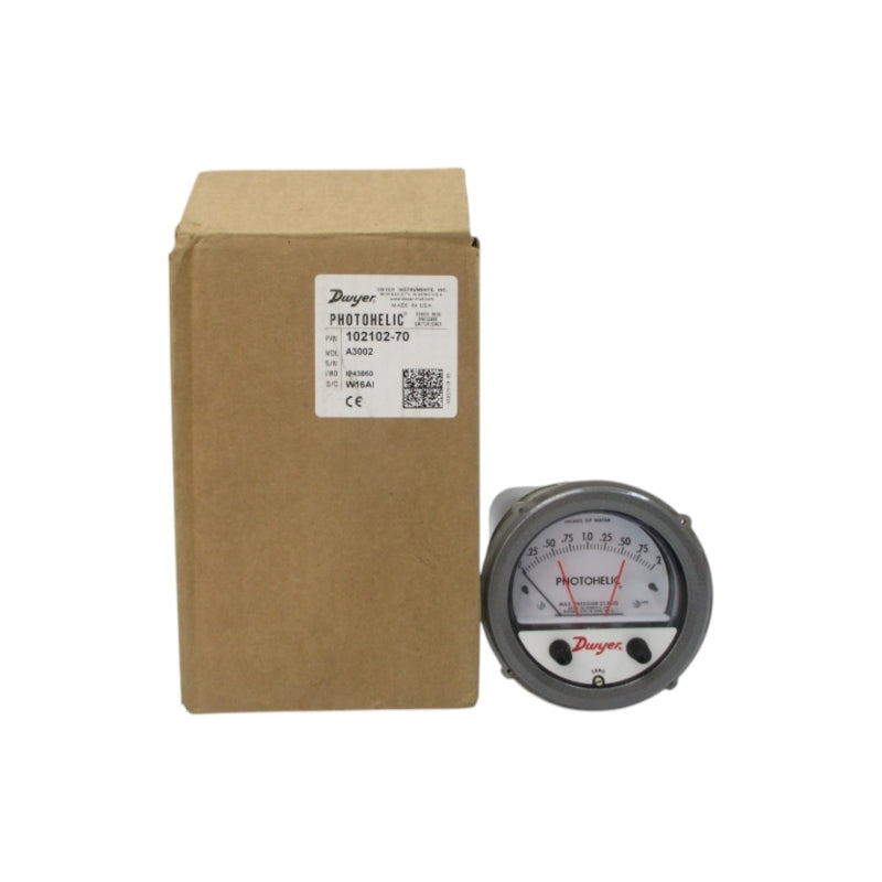 DWYER 102102-70 A3002 120/240VAC 10A 25PSI 0-2"H2O NSMP