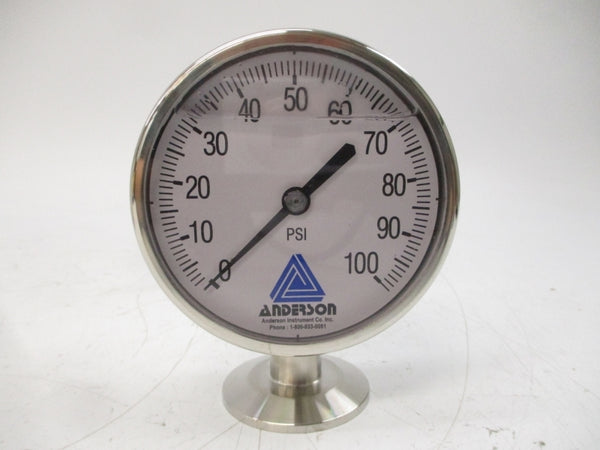 ANDERSON INSTRUMENT EL071010041111A0000 0-100PSI NSMP