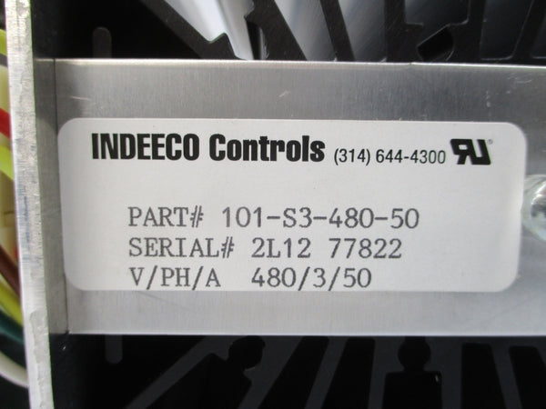 INDEECO CONTROLS 101-S3-480-50 480V 50A NSNP
