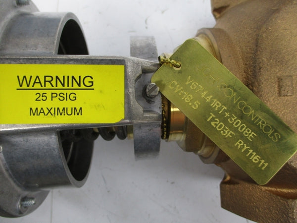 JOHNSON CONTROLS VG7441RT+3008E 25PSI NSNP
