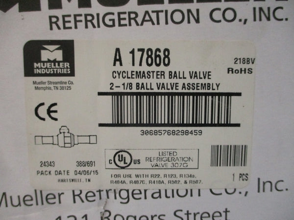 MUELLER INDUSTRIES A17868 700PSI 2-1/8" NSMP