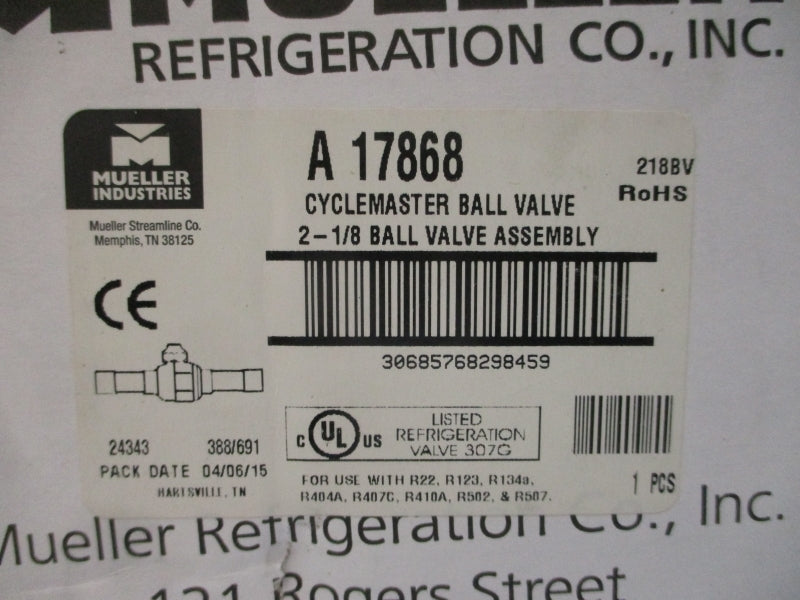 MUELLER INDUSTRIES A17868 700PSI 2-1/8" NSMP