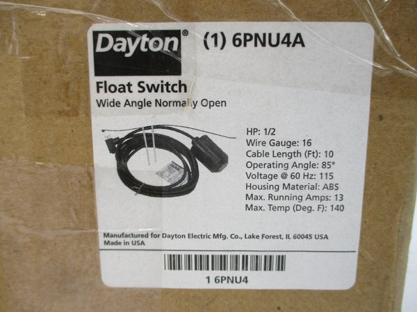 DAYTON 6PNU4A 115VAC 13A NSMP