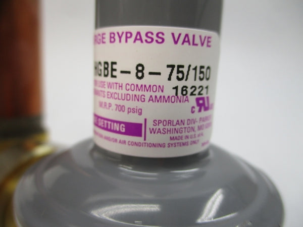 SPORLAN HGBE-8-75/150 700PSI NSMP