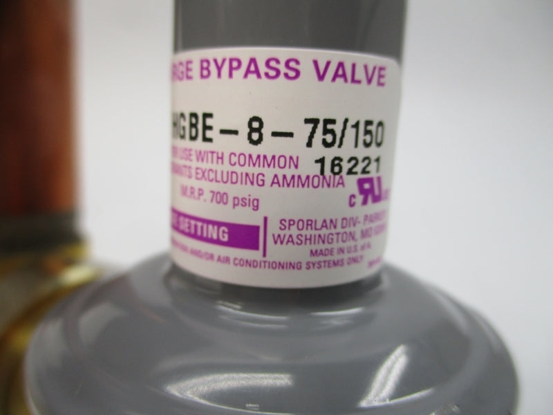 SPORLAN HGBE-8-75/150 700PSI NSMP