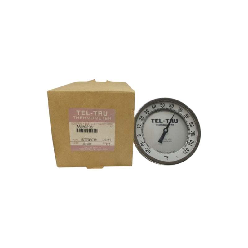 TEL-TRU GT500R -20/120'F 1/2" STEM 2.5 NSMP