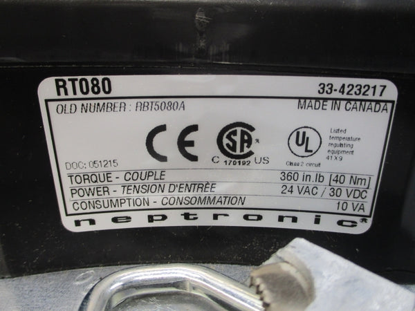 NEPTRONIC RT080 33-423217 24VAC NSMP