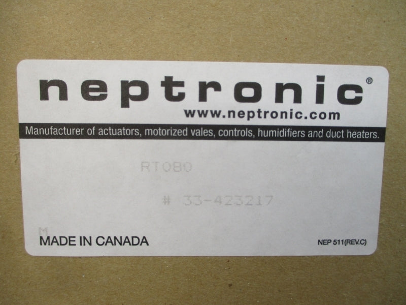 NEPTRONIC RT080 33-423217 24VAC NSMP