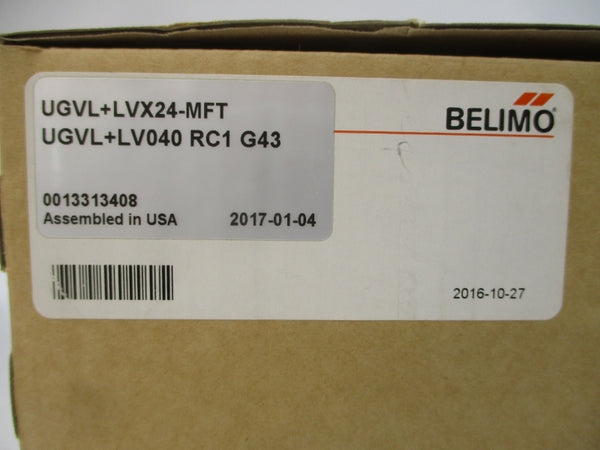 BELIMO UGVL+LVX24-MFT UGVL+LV040-RC1-G43 24VAC/DC NSMP