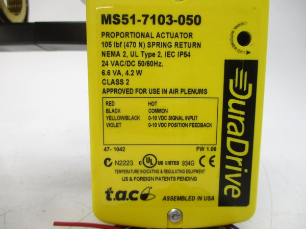 T.A.C MS51-7103-050 24VAC/DC NSMP