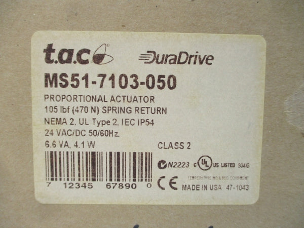 T.A.C MS51-7103-050 24VAC/DC NSMP
