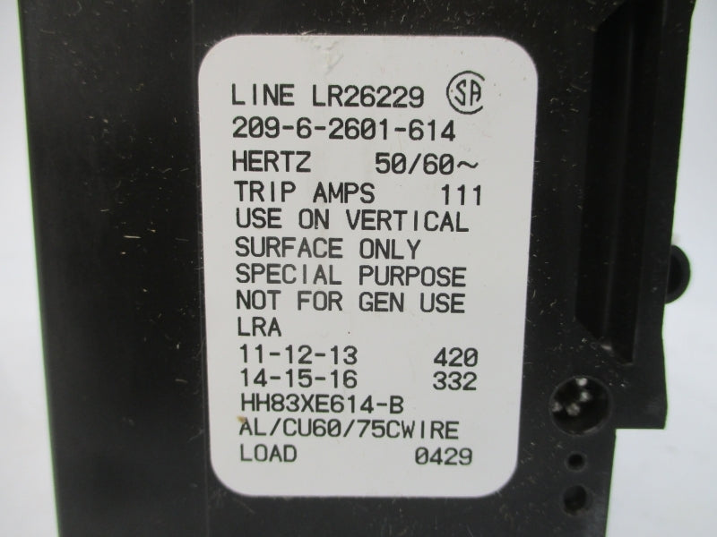 AIRPAX 209-6-2601-614 240V 96A NSNP