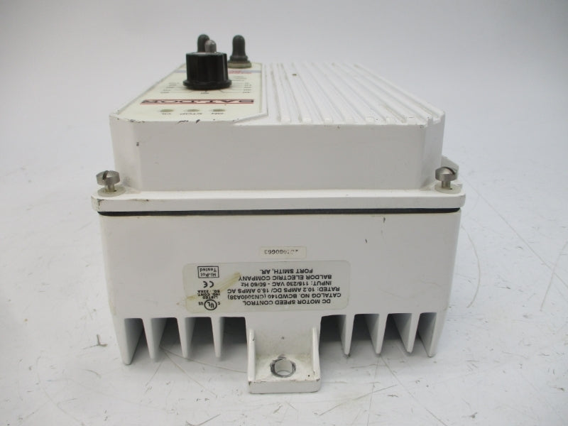 BALDOR BCWD140 CN3000A38 115/230VAC 15.0A UNMP
