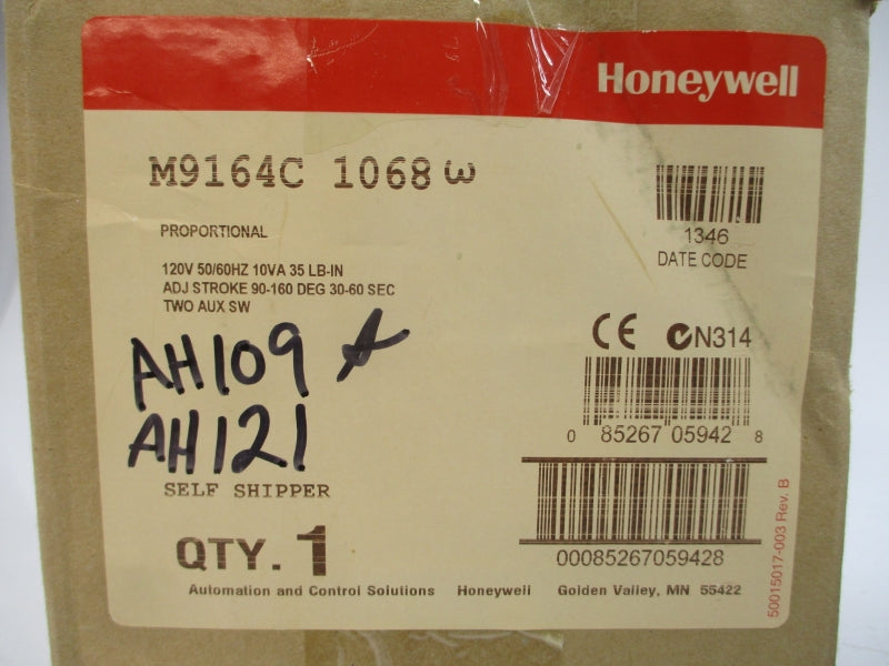 HONEYWELL M9164C1068 120V 30-60S NSMP