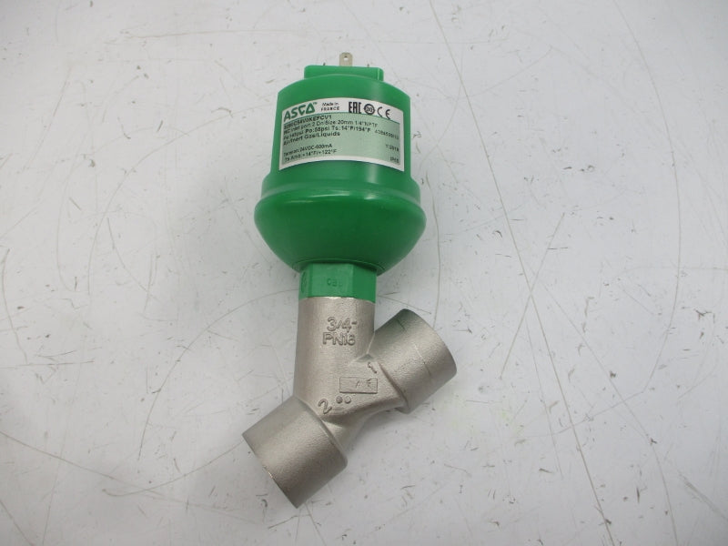 ASCO 8290C54V0KEFCV1 24VDC 145PSI 1/4" NSMP