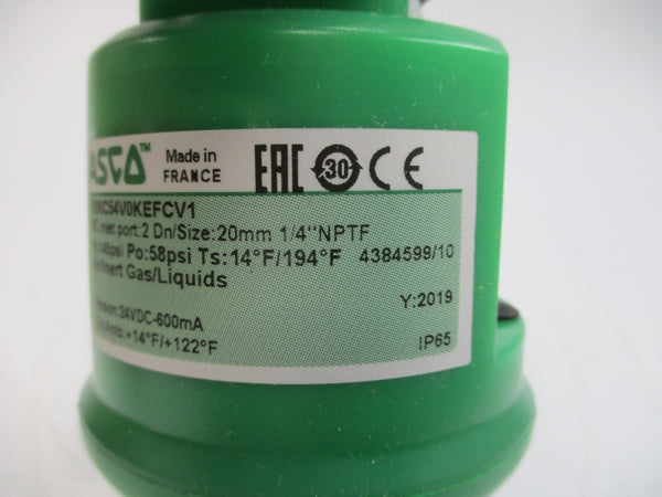 ASCO 8290C54V0KEFCV1 24VDC 145PSI 1/4" NSMP