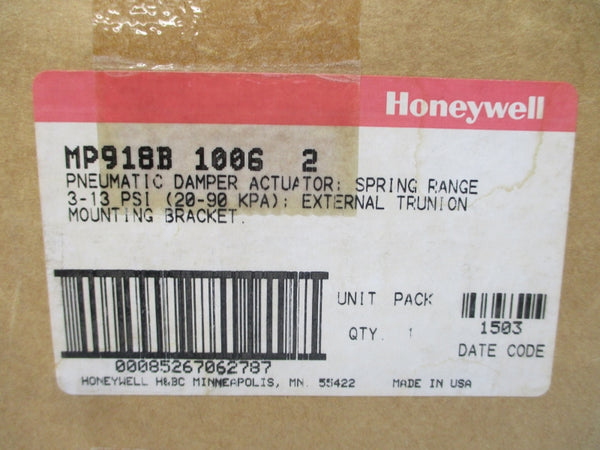 HONEYWELL MP918B10062 3-13PSI NSMP