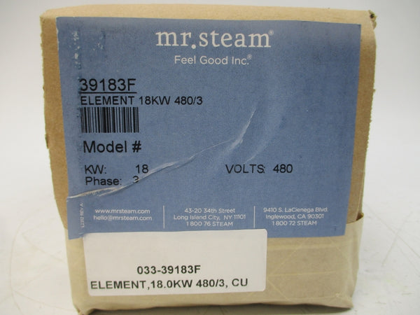 MR. STEAM 39183F 480V NSFS