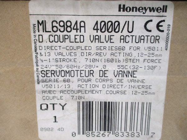 HONEYWELL ML6984A4000/U 24V NSMP
