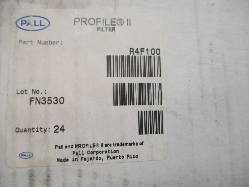 PALL R4F100 (PKG OF 24) NSMP