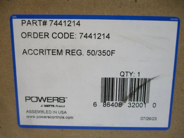POWERS 7441214 50/350'F NSMP