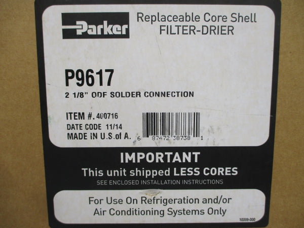 PARKER P9617 650PSI 2-1/8" NSMP