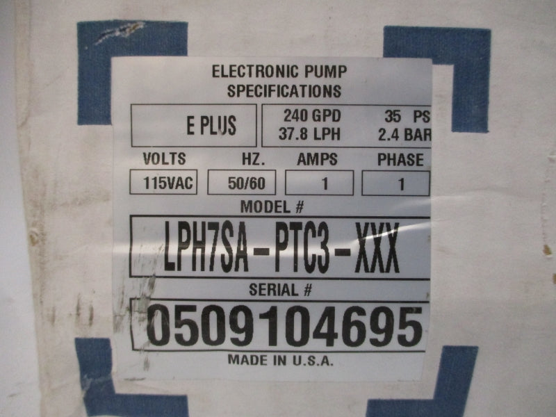 PULSAFEEDER LPH7SA-PTC3-XXX 115VAC 1A 35PSI NSMP