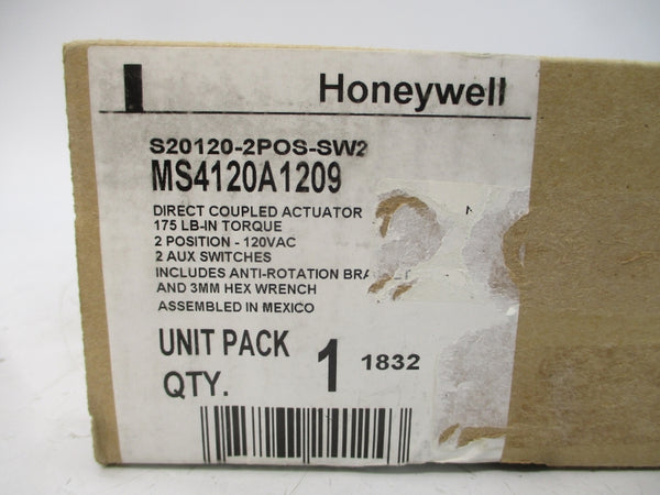 HONEYWELL MS4120A1209 120VAC NSFS