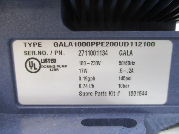 PROMINENT GALA1000PPE200UD112100 100-230V .5-.2A 145PSI (AS PICTURED) NSMP