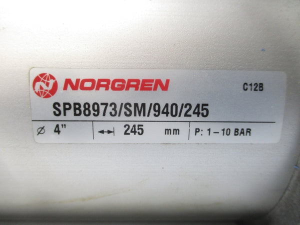 NORGREN SPB8973/SM/940/245 4" NSNP