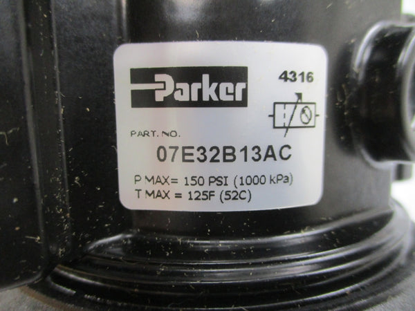 PARKER 07E32B13AC 150PSI 1/2" NSMP