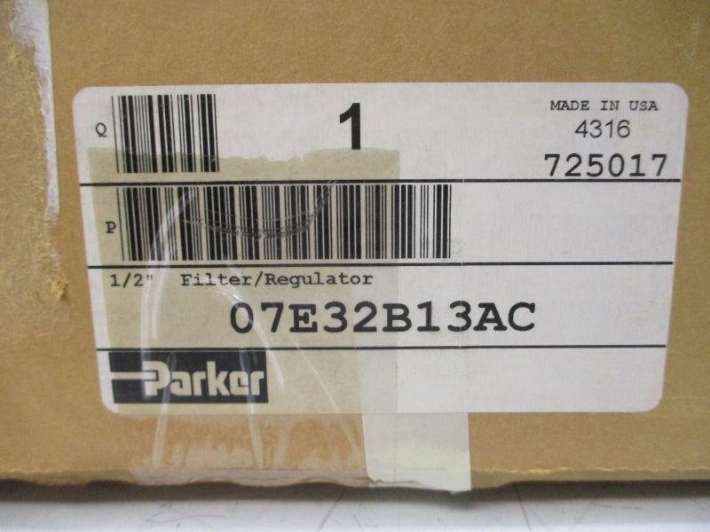 PARKER 07E32B13AC 150PSI 1/2" NSMP