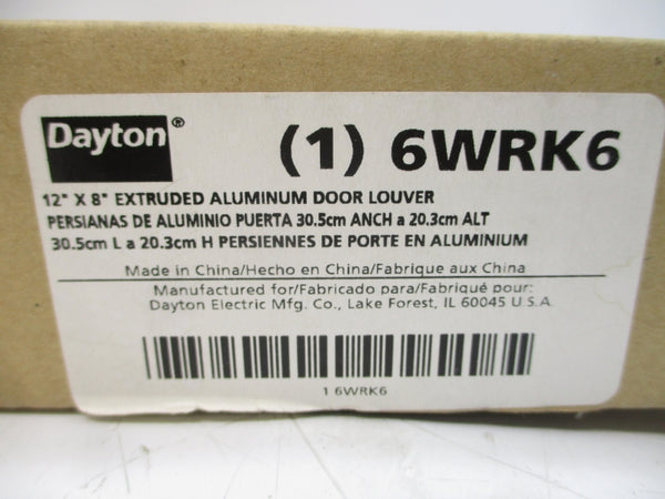 DAYTON 6WRK6 NSMP