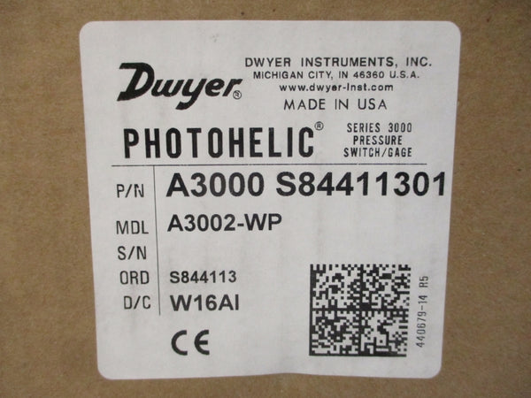 DWYER A3000-S84411301 A3002-WP NSFS