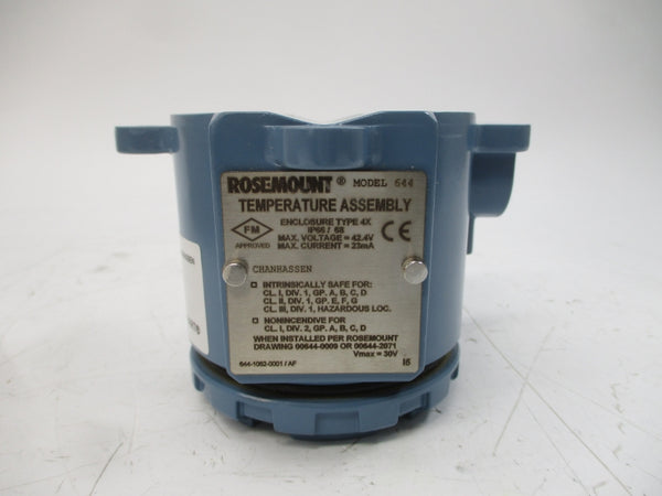 ROSEMOUNT 644HAI5J6F6 42.4V NSMP