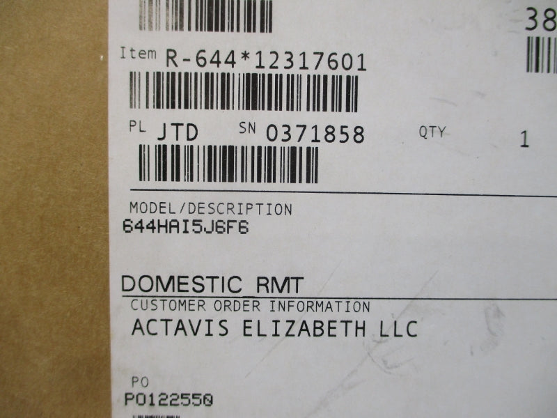 ROSEMOUNT 644HAI5J6F6 42.4V NSMP