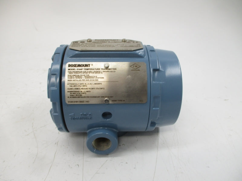 ROSEMOUNT 3144PD1A1K5M5Q4 12.0-42.4VDC REV. 1.1.1 NSMP