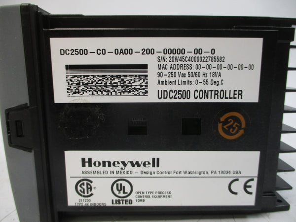 HONEYWELL DC2500-C0-0A00-200-00000-00-0 90-250VAC NSMP