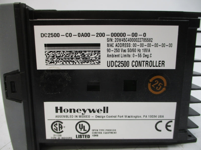 HONEYWELL DC2500-C0-0A00-200-00000-00-0 90-250VAC NSMP