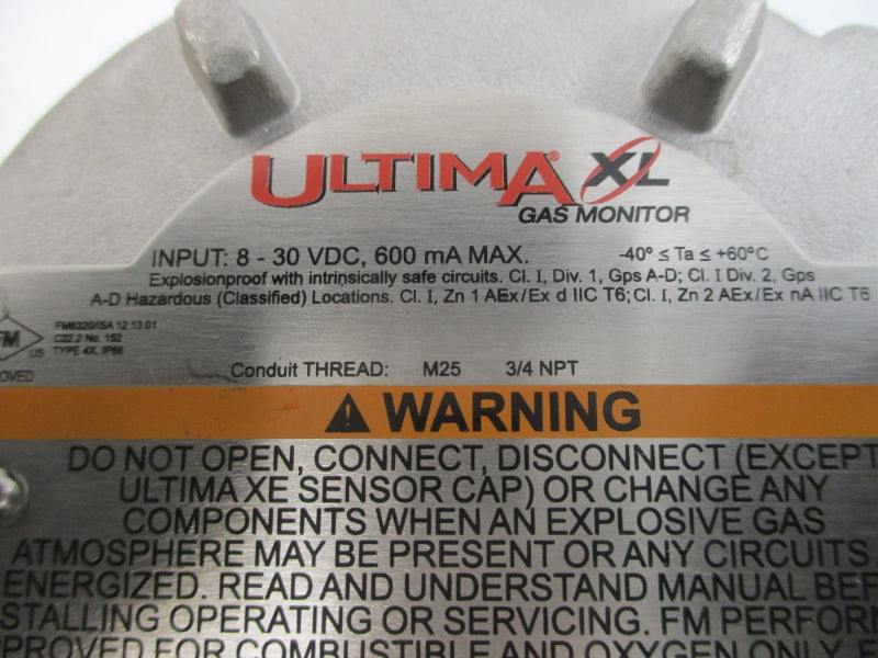 MSA A-ULTIMAX-XP-L-39-F-4-S-1-0-0-0-0-1-0-C 8-30VDC NSMP