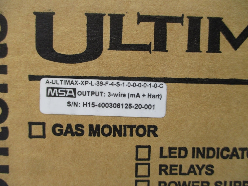 MSA A-ULTIMAX-XP-L-39-F-4-S-1-0-0-0-0-1-0-C 8-30VDC NSMP